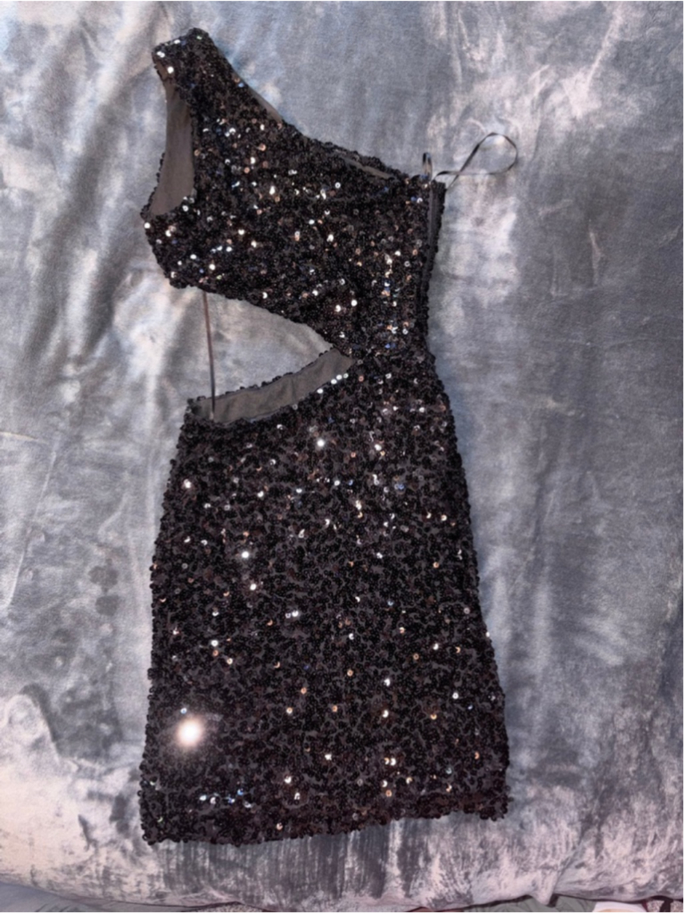 NWTs Fashion Nova Ibiza Sequin Mini Dress XS - Picture 4 of 4